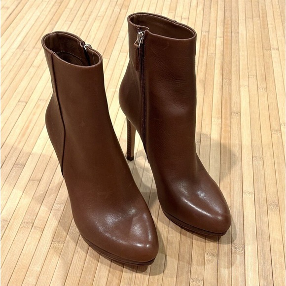 Nine West Brown Heeled Boots - Picture 3 of 14